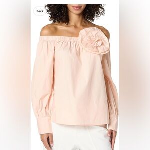 The Drop Ariel 3D floral top - 2X